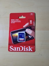 SanDisk 8 GB SDHC card/Compatible with all SDHC compliant devices