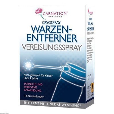 2x WARZENENTFERNER Carnation Vereisungsspray 50 ML