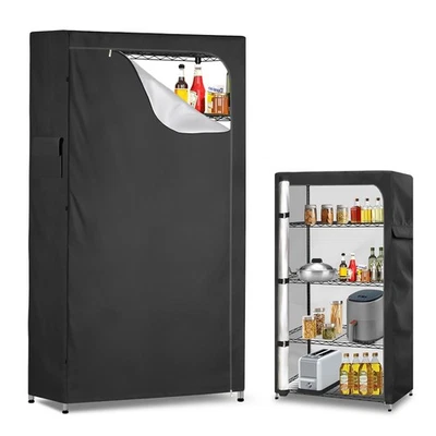 Alickwang Lagerregalabdeckungen für Drahtregale 600D Schwerlast Outdoor - Bild 1 von 4