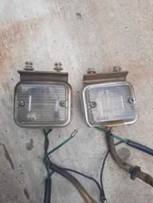 Pair Of Genuine Vintage Lucas Reverse Lights Jaguar E Type As Is Pair Of Genuine Vintage Lucas Reverse Lights Jaguar E Type As Is