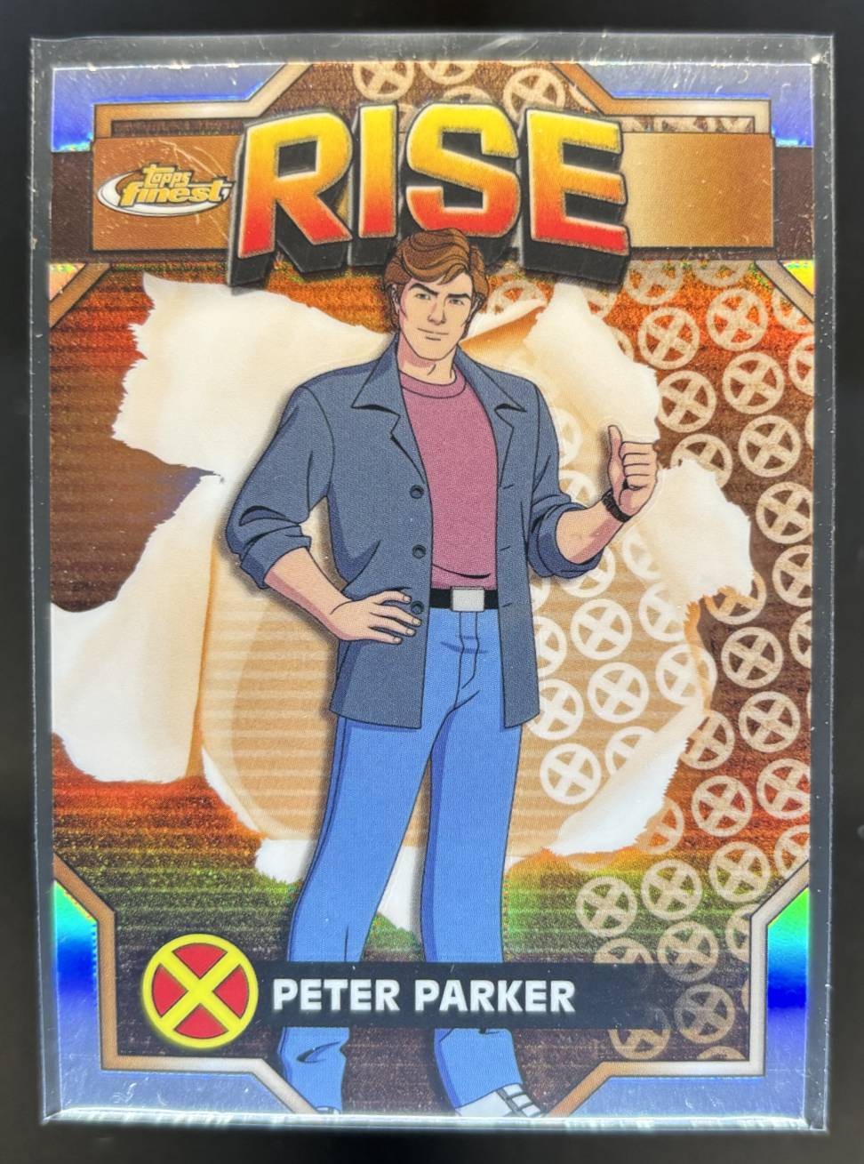 2025 Topps Finest X-Men '97 Peter Parker Refractor #19