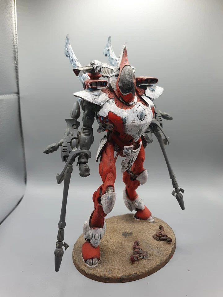 Aeldari Eldar Wraithknight Warhammer 40k built Heavy Wraithcannon x 2 - Image 2 of 4