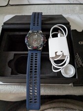 Citizen Men's CZ Smart Hybrid Black Dial Blue Silicone Strap Watch