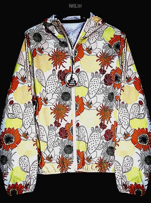 VESTE IMPERMÉABLE BY JOTT *COUPE-VENT SINGAPORE BOHEMIAN *T. M *ÉDITION LIMITÉE - Photo 1/4