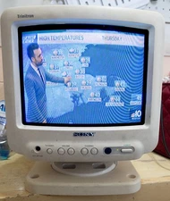 Sony Trinitron Color 9" TV KV-9PT40, DTVPal Plus w/ remotes & manuals. Working!