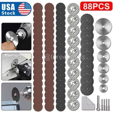 88X Diamond Cutting Wheel For Dremel Rotary Tool Die Grinder Metal Cut Off Disc