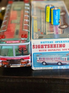 Battery operated Alps sightseeing bus WITH BOX WORKS!!