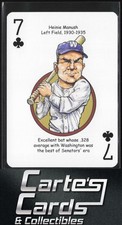 Heinie Manush 2013 Hero Decks Senators & Nationals Baseball Heroes #7C