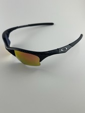 Oakley Half Jacket 1.0 Carbon Fiber Frame Ruby Iridium XLJ Silver Icons RARE