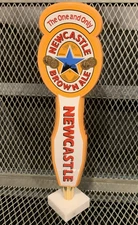 NEW CASTLE BREWING BEER TAP HANDLE TALL ~ BRAND NEW ~ ONE & ONLY NEWCASTLE UK