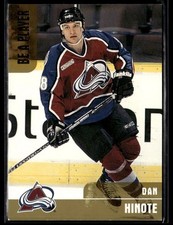 1999-00 Be a Player Memorabilia #337 Dan Hinote Gold