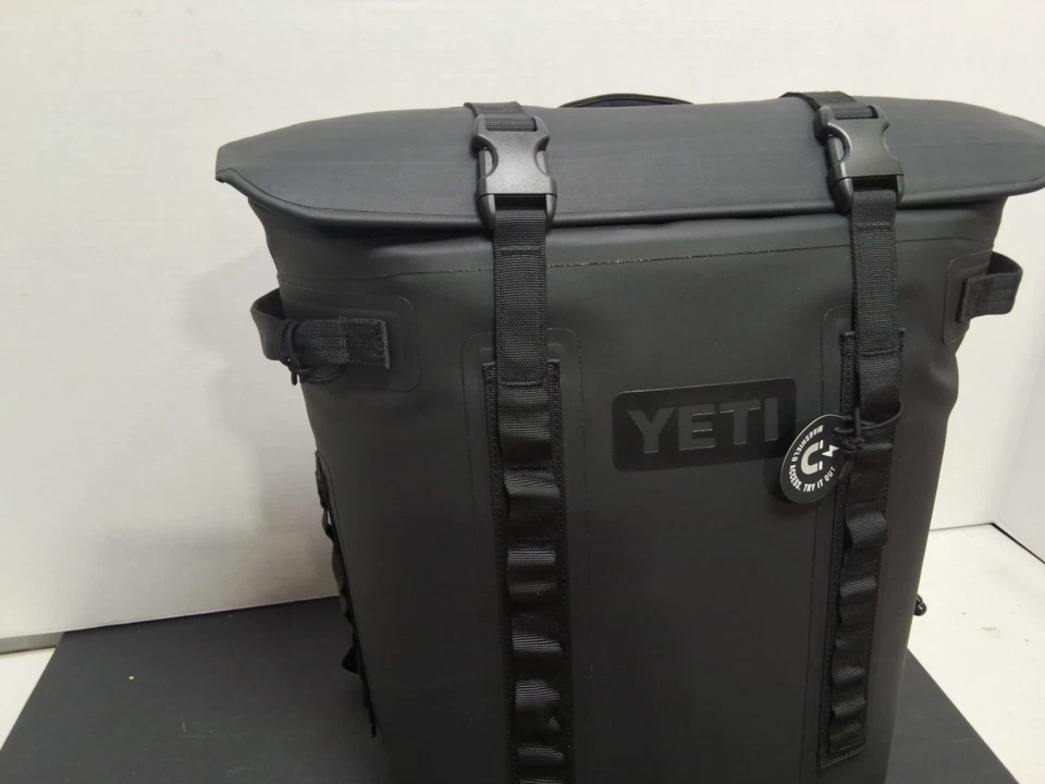 Hopper M12 Backpack Soft Cooler- BLACK - NEW - Image 2 of 4