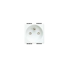 Bticino 22231 - Socket 2P+T 16A - 250V~ with screw connection - 2 Module