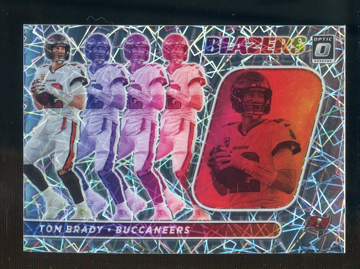 2022 Donruss Optic Blazers #B-3 Tom Brady Buccaneers SSP CASE HIT