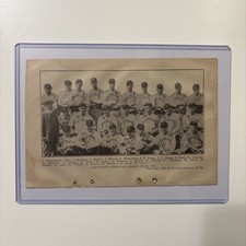 1913 Cleveland Naps Team Picture Shoeless Joe Jackson Nap Lajoie Rare Baseball