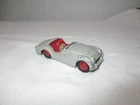 VINTAGE DINKY TOYS 1950s-60s DIECAST TRIUMPH TR2 CONVERTIBLE AUTOMOBILE.