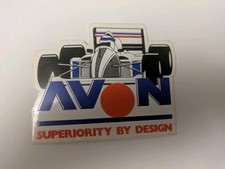 VINTAGE AVON TYRES TOOLBOX STICKER -  CAR