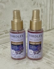  2 Yardley London Body Mist Summer English Lavender 2 Oz. Each Natural-NEW 