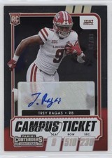 2021 Contenders Draft Picks College Campus Ticket 1/99 Trey Ragas #257 Auto 5w7