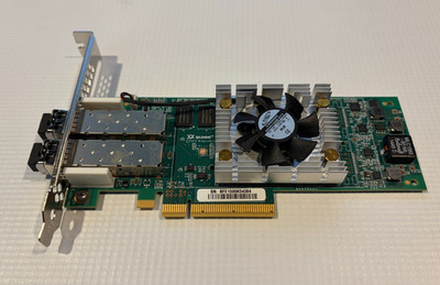 Qlogic QLE2672 16Gb Dual Port SFP+ Fibre Channel HBA Server Card w/SFP's Full
