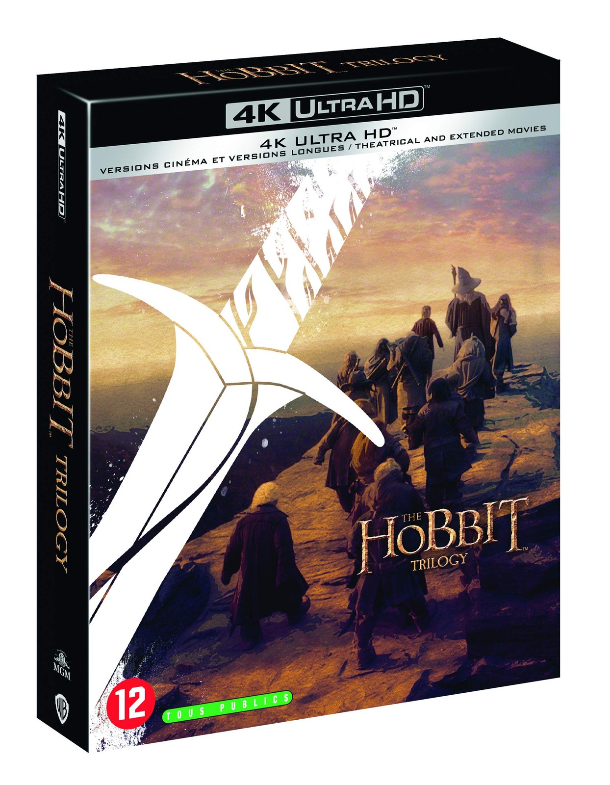 Le hobbit, la trilogie 4k Ultra-HD (4K UHD Blu-ray) Martin Freeman Ian Mckellen