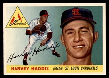 1955 Topps Harvey Haddix #43