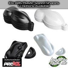 10x Black or White Speed Shape Car Paint Hydrodipping Vinyl Wrapping Speedshape