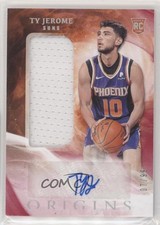 2019-20 Panini Origins Rookie Jersey Auto Red 7/99 Ty Jerome #142 Auto s3g