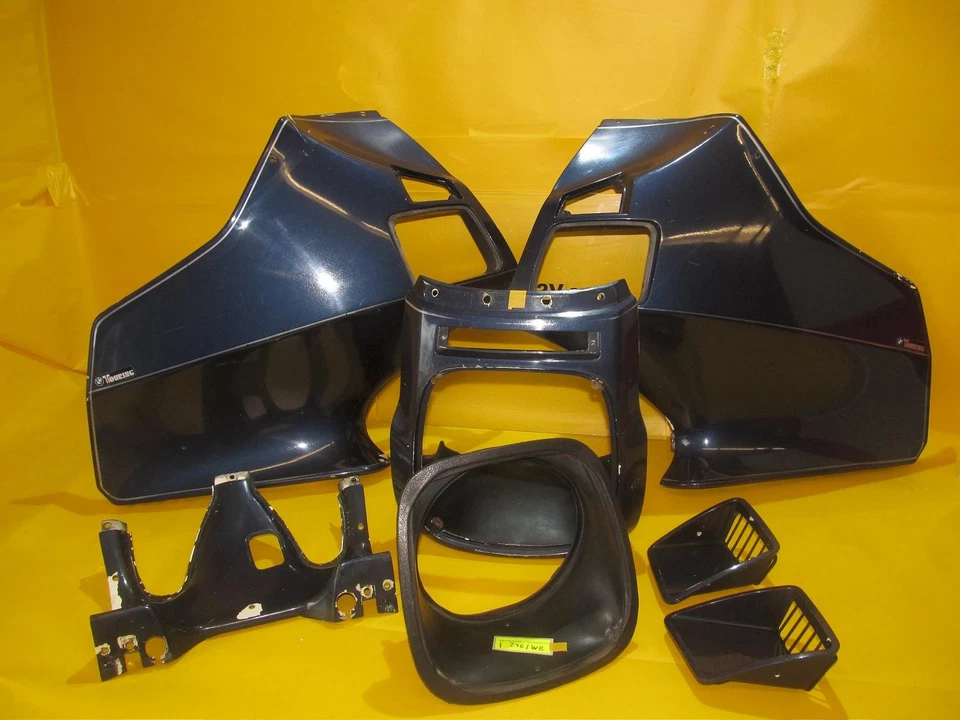 BMW R80 R100 RT Verkleidung Teil- Set dunkelblau metallic fairing  - Bild 1 von 1