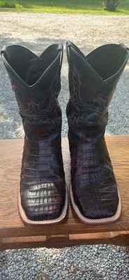 Authentic JB Dillon Caiman Gator Men s Size 10.5EE Cowboy Boots