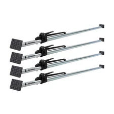DC Cargo Mall Heavy-Duty Adjustable Load Lock Bars for Trailers - Pack of 4 -...