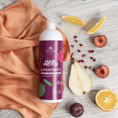 Kallos Shampoo Pro-Tox Superfruits mit Antioxidantien und Vitaminen 1000ml