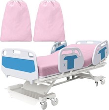 2 Pack Bariatric Hospital Bed Sheet 42"x85"x14" Deep Pocket Fitted Sheets for...