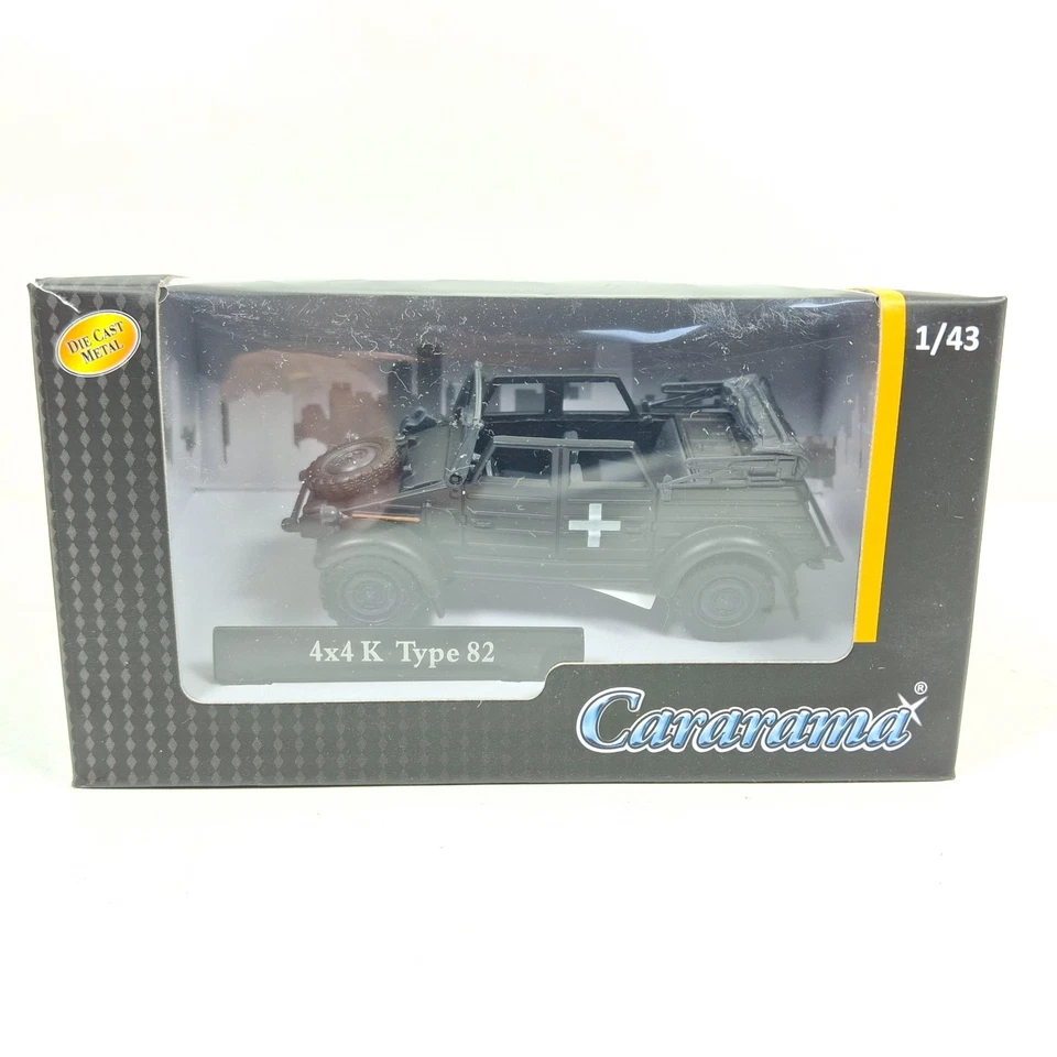 1/43 Coche car auto Volkswagen Type 82 4x4 cabriolet 1940 Hongwell - Imagen 3 de 3