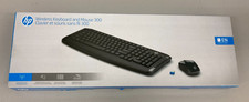 HP 300 3ML04AAABL Wireless Keyboard  Mouse Combo Set Black