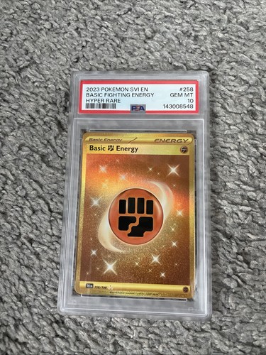 Basic Fighting Energy graded PSA 10 for sale on eBay