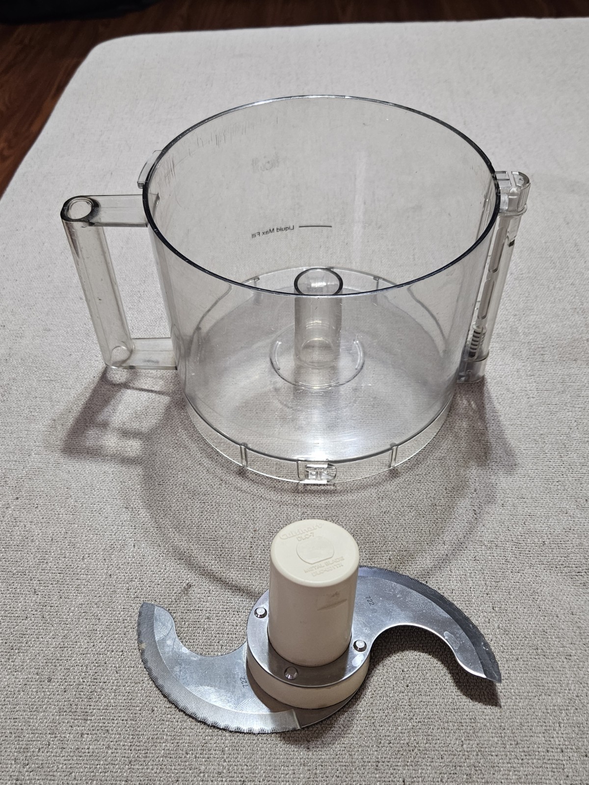 OEM Cuisinart DLC-005AGTX 14-Cup Food Processor Work Bowl With Blade DLC-001TX
