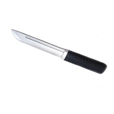 Gummi Trainingsmesser &Uuml;bungsmesser 24cm schwarz/silber