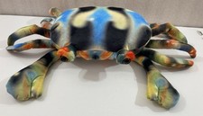 Tie Dye large Crab 15" plush