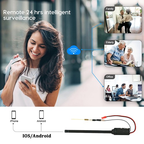 WiFi DIY Modul IP Kamera Video DVR HD 1080P Bewegungserkennung Recorder - Bild 19 von 24