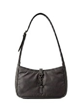 Saint Laurent YSL nylon Logo Shoulder Bag bla...