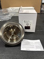 DELTA Kitchen Sink Flange and Strainer in Stainless MODEL : 72010-SS
