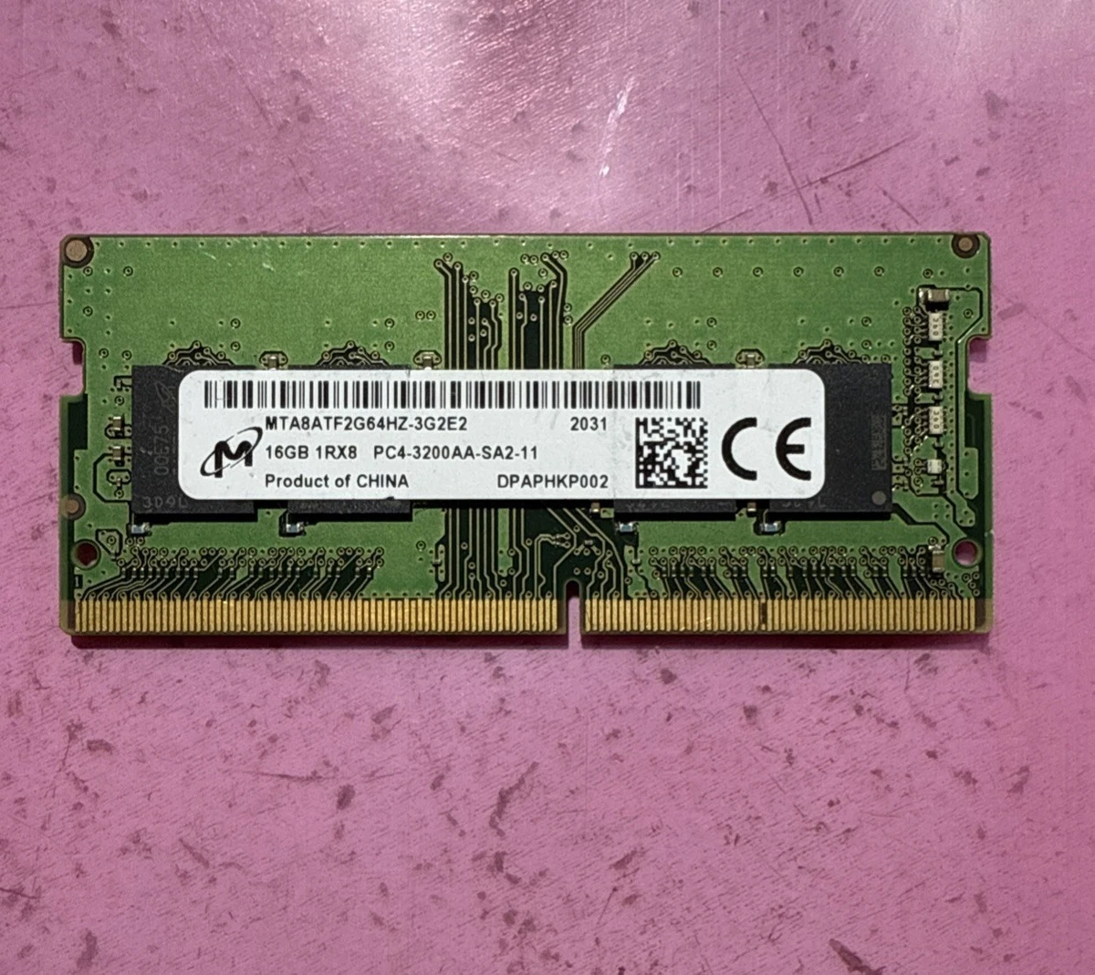 Micron DDR4 SDRAM 16 GB Total Capacity Memory (RAM) for sale | eBay