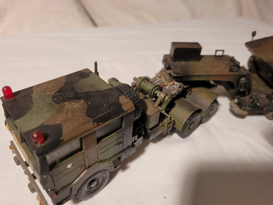 master fighter 1/48 PORTE CHAR AVEC BLINDE BON ETAT - Photo 3/4