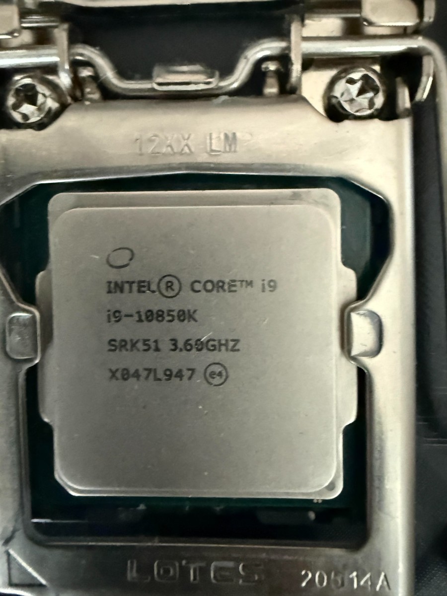 Intel I9-10850k 3.6ghz 20M Cache 10 Cores Processor (FCLGA1200) | eBay