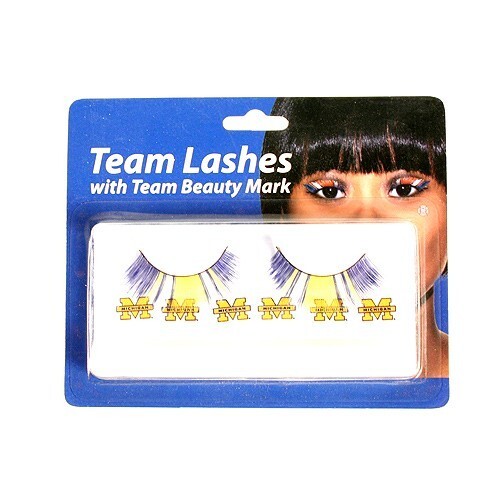NCAA Michigan Wolverines Little Earth Women's False Eyelash Extensions eBay