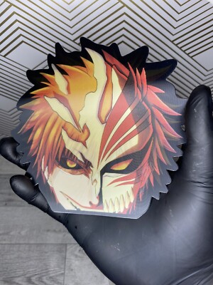 Bleach Ichigo Kurosaki 3D Lenticular Motion Car Sticker Decal Peeker