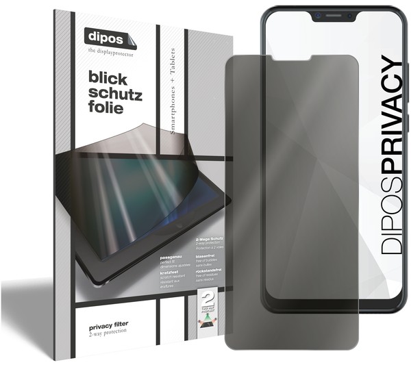 Blickschutzfolie FüR Cubot C20 9H Schutzfolie Sichtschutz Folie Display Dipos-image