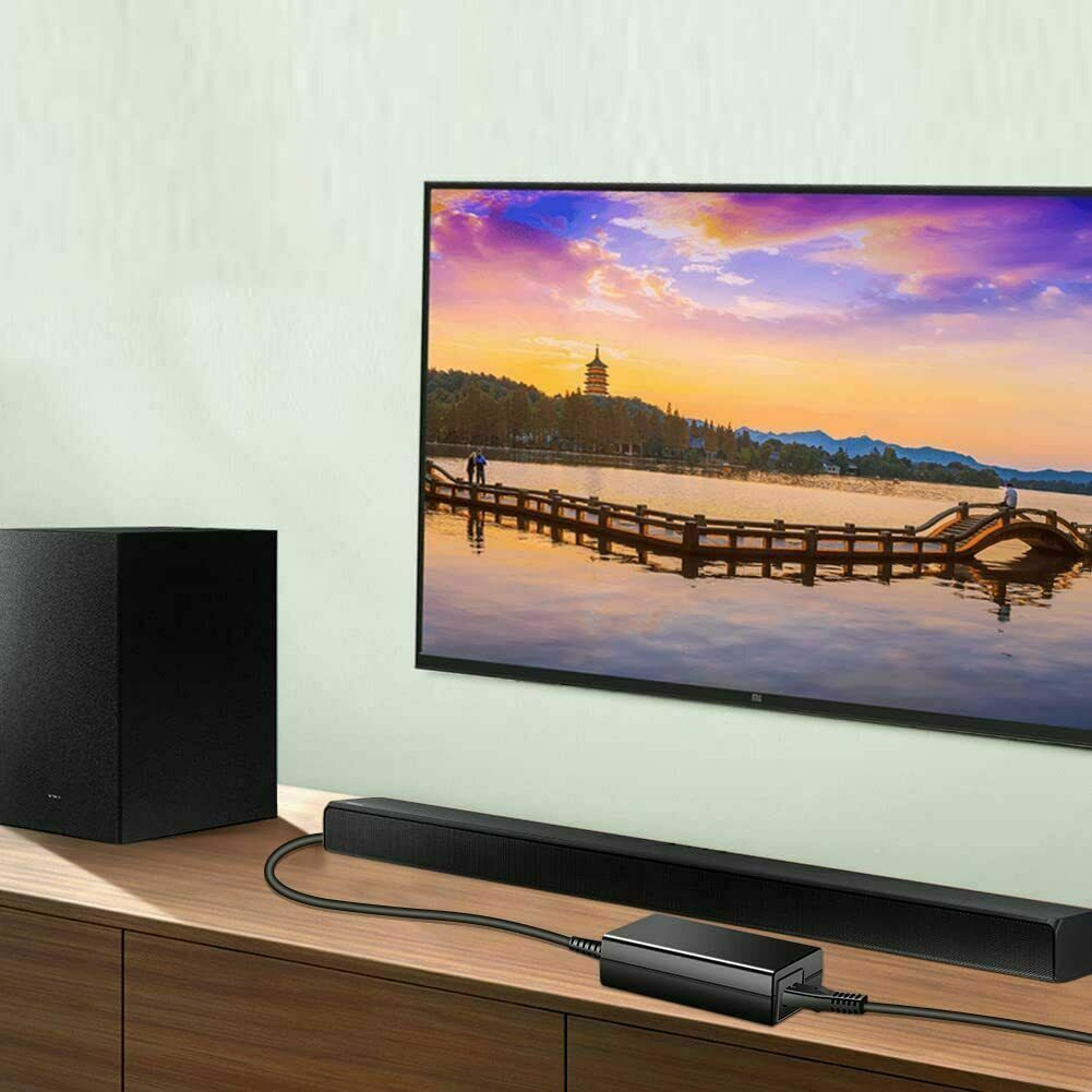 AC Adapter Power Cord for Samsung Sound Bar HW-K450 HW-M550/ZA HW-HM45 ...