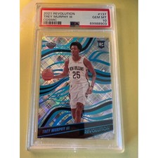 2021-22 Panini Revolution TREY MURPHY III RC Rookie PSA 10 Cosmic SP /99   GEM!!